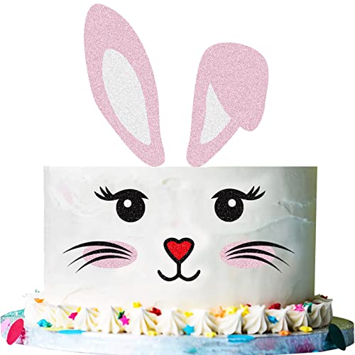 Ostern Tortendeko Hase Cupcake Toppers Easter Bunny Kuchen Deko Easter Tortendeko Geburtstag für Ostern Party Deko Kinder Bunny Themenparty Party Kuchen Dekoration Lieferungen von palasasa