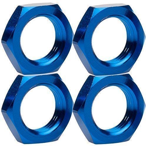 1:8 Radmuttern blau 17 mm 6-Kant 4er Set partCore 310017 von partCore