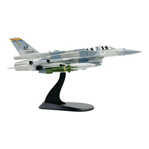 perfk 1:72 F-16F Flugzeugmodell Flugzeug Miniatur Sammlerstücke Realistisches Flugzeug Metalllegierung Kampfflugzeug für Regal Luftfahrt Gedenken von perfk