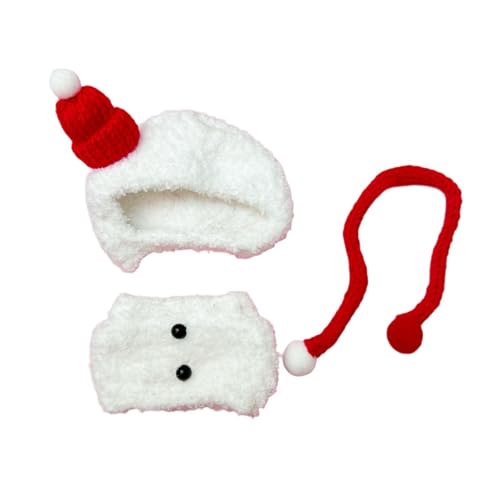 perfk 15cm 17cm Puppenkleidung Schneemann Puppenoutfit Weiches Puppenzubehör Anziehpuppenzubehör Puppenkleidung Anzug von perfk