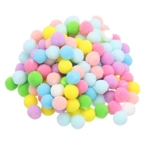 perfk 200 Stück Pompons, Pom-Pom-Bälle, flauschig, Mehrfarbig, für Kunst und Handwerk, DIY, kreatives Basteln für, Schulaktivitäten, Dekorationen, Lichtfarbe 2cm perfk 200 Stück Pompons, Pom-Pom-Bälle, flauschig, Mehrfarbig, für Kunst und Handwerk, DIY, kreatives Basteln für, Schulaktivitäten, Dekorationen, Lichtfarbe 2cm von perfk