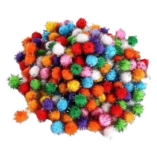 perfk 240 Stück Flauschige Pompons, Kunst- und Bastelmaterial, Bastelmaterial für die Weihnachts- und Heimdekoration, Hobbybedarf, Style B perfk 240 Stück Flauschige Pompons, Kunst- und Bastelmaterial, Bastelmaterial für die Weihnachts- und Heimdekoration, Hobbybedarf, Style B von perfk