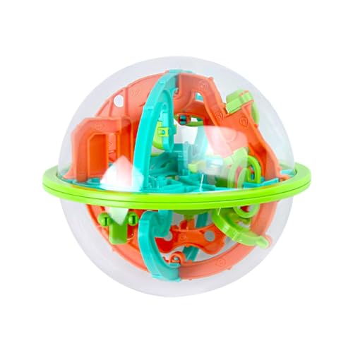 perfk 3D-Puzzlespiel Ball Gravity Memory Sequential Maze Partygeschenke Denksportaufgaben für Kinder ab 5 Jahren, 100 Level von perfk