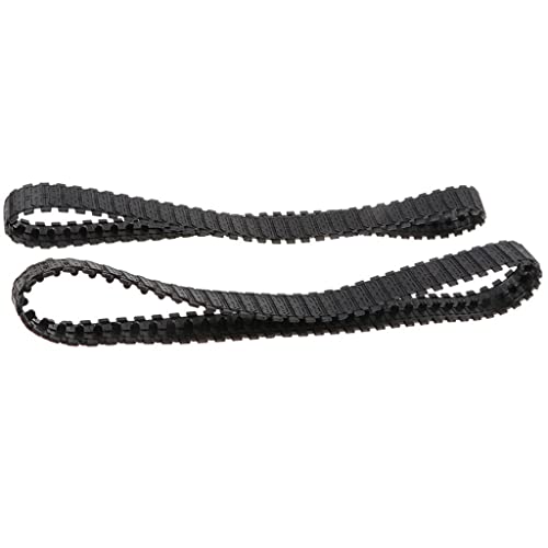 perfk 66CM 2pcs Gummi Raupenkette FÜR DIY Roboter RC Rennwagen Zubehör Schwarz perfk 66CM 2pcs Gummi Raupenkette FÜR DIY Roboter RC Rennwagen Zubehör Schwarz von perfk