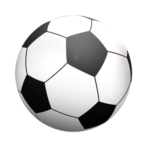 perfk Aufblasbarer Strandball, Wasserballons, Eltern-Kind-Interaktion, PVC-Wasserball-Spielzeug, Schwimmbadspielzeug für Rasen-Outdoor-Aktivitäten, Fußball von perfk