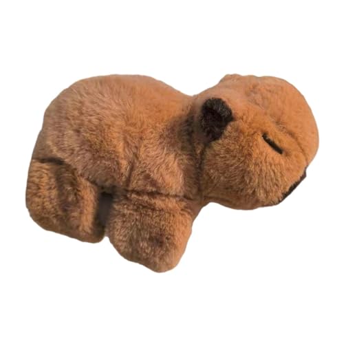 perfk Capybara-Schlagarmbänder, Capybara-Plüschtier-Dekor, bequem, bezaubernd, realistisch, Stofftierspielzeug, interaktive Spielfiguren von perfk