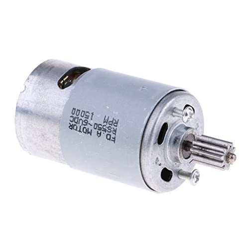 perfk DC Motor Elektromotor Ersatzmotor Elektroauto, 6V 550 10 Zähne 10mm perfk DC Motor Elektromotor Ersatzmotor Elektroauto, 6V 550 10 Zähne 10mm von perfk