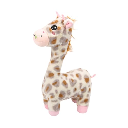 perfk Giraffen-Plüschtier, Plüschkissen-Geschenk, bequem, schönes Stofftierspielzeug, Giraffen-Stofftierpuppe, für Wohnzimmer, 60cm von perfk