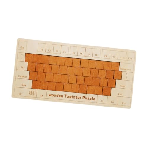 perfk Holzpuzzles für Kleinkinder, Lernspielzeug, Intelligenzlernen, Denksportaufgaben, Kleinkindpuzzles für Mädchen und Jungen von perfk