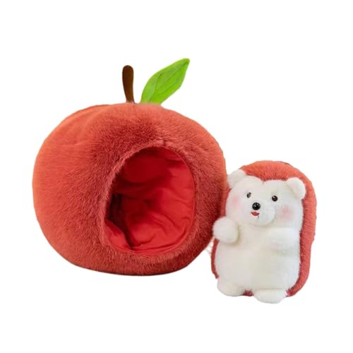 perfk Igel Plüschpuppe Kuscheltiere Kreative Geburtstagsgeschenke Weiche Raumdekoration Sofa Ornamente Umarmungsspielzeug für Kinder Baby, Groß von perfk