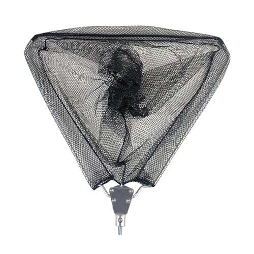 perfk Klappkescher, Angelzubehör, Kescherköpfe, Fischnetz, Leichter Ersatz, tragbares Nylonnetz, 8 mm Schraube für Süßwasser, 50cm perfk Klappkescher, Angelzubehör, Kescherköpfe, Fischnetz, Leichter Ersatz, tragbares Nylonnetz, 8 mm Schraube für Süßwasser, 50cm von perfk