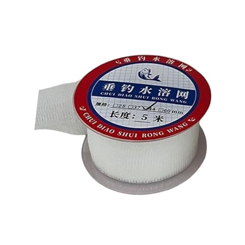 perfk PVA-Angelnetzausrüstung, Köderwickeltasche, tragbar für Feste Köder, langsam auflösender 5 m Langer Ködernetzköderhalter, 44mm perfk PVA-Angelnetzausrüstung, Köderwickeltasche, tragbar für Feste Köder, langsam auflösender 5 m Langer Ködernetzköderhalter, 44mm von perfk