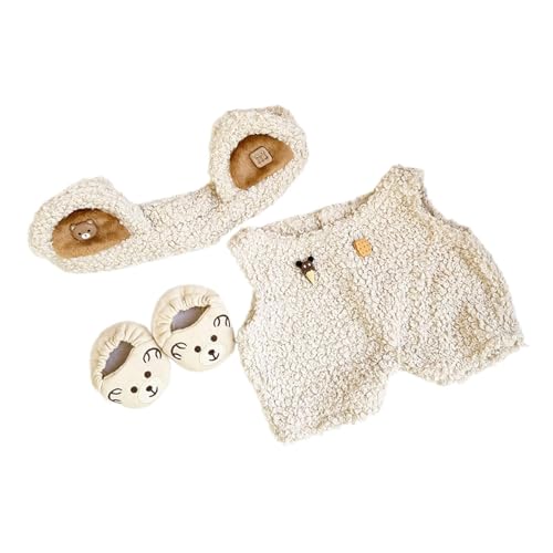 perfk Puppenkleidung für Mädchen, Anzug, Puppen-Outfits, stilvoll, süß für Kinder, Bequeme Puppenkleidung, süßes Set für 22,83-Zoll-Puppe von perfk