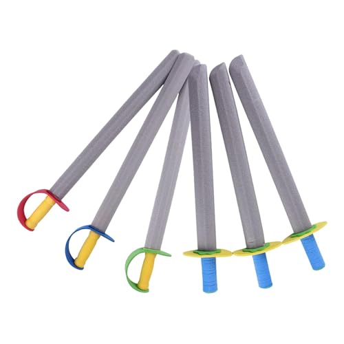 perfk Schaumstoffschwerter für Kinder –Rollenspiel-Schwerter aus Schaum – Ideal für Kostüme, Cosplay & Ritter-Partys – Sicher & Weich Jungen & Mädchen, 6 Stück perfk Schaumstoffschwerter für Kinder –Rollenspiel-Schwerter aus Schaum – Ideal für Kostüme, Cosplay & Ritter-Partys – Sicher & Weich Jungen & Mädchen, 6 Stück von perfk