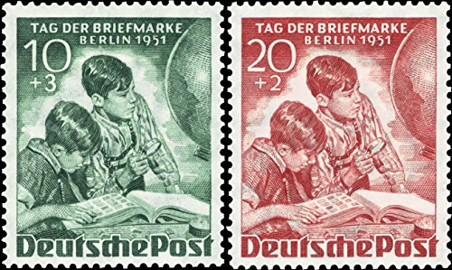 philaseum Briefmarken Berlin 1951, Mi.Nr. 80-81 Tag der Briefmarke, Postfrisch von philaseum