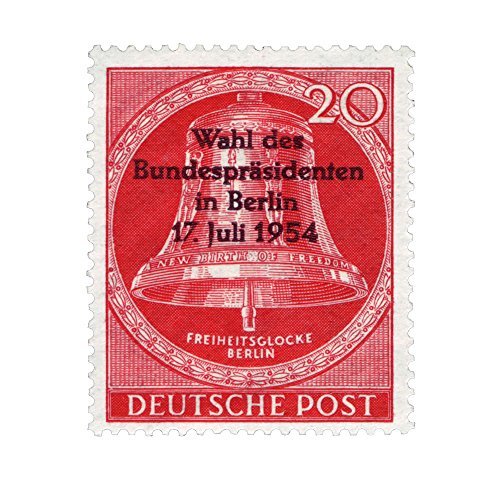 philaseum Briefmarken Berlin 1954, Mi. Nr. 118 Wahl des Bundespräsidenten, Postfrisch (Mi. 6 EUR) von philaseum