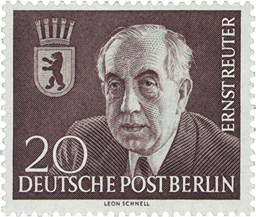 philaseum Briefmarken Berlin 1954 Mi.Nr. 115, 1. Todestag von Ernst Reuter, Postfrisch (Mi. 14 EUR) von philaseum