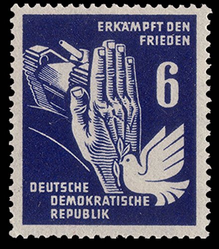 philaseum Briefmarken DDR 1950, Mi. Nr. 276, Friedenstag, Postfrisch (Mi. 6 EUR) von philaseum