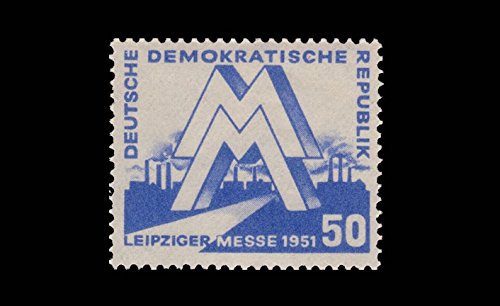 philaseum Briefmarken DDR 1951, Mi.Nr. 283, Frühjahrsmesse, Postfrisch (Mi. 17 EUR) von philaseum