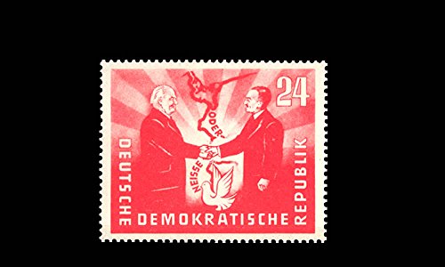 philaseum Briefmarken DDR 1951, Mi.Nr. 284, Deutsch-Polnische Freundschaft, Postfrisch (Mi. 20 EUR) von philaseum