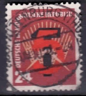 philaseum Briefmarken DDR 1951, Mi.Nr. 293, Erster Fünfjahresplan, Gestempelt (Mi. 5 EUR) von philaseum