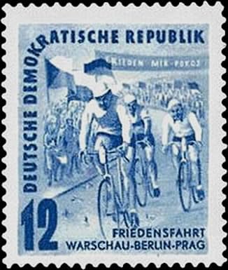 philaseum Briefmarken DDR 1952, Mi.Nr. 307, Friedensfahrt, Postfrisch von philaseum