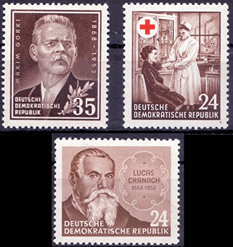 philaseum Briefmarken DDR 1953, Mi.Nr. 354, 384, 385, Postfrisch von philaseum