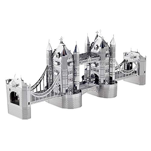 Piececool 3D Metall Modellbausätze für Erwachsene - London Tower Bridge Architektur DIY 3D Metall Puzzle für Erwachsene Weihnachten Geburtstag Geschenke für Teenager und Erwachsene von piececool