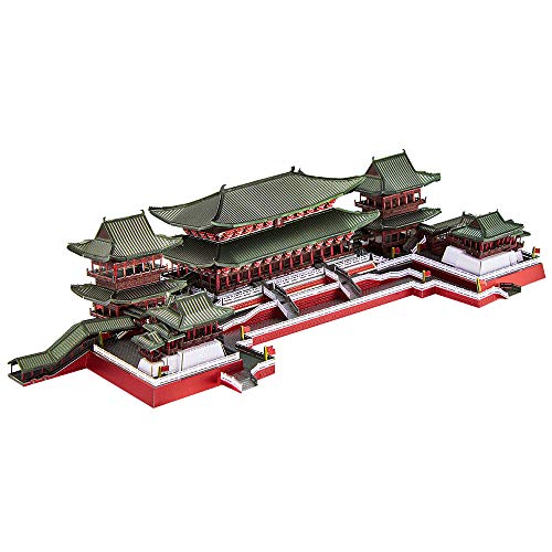 Piececool 3D Puzzle Metall Architecture Daming Palace, 3D Metall Puzzle für 340 Edelstahl, Ganzes Metall, 1:1 Wiederherstellen, Geburtstagsgeschenk, Modellbausatz Erwachsene, 232 Teile von piececool