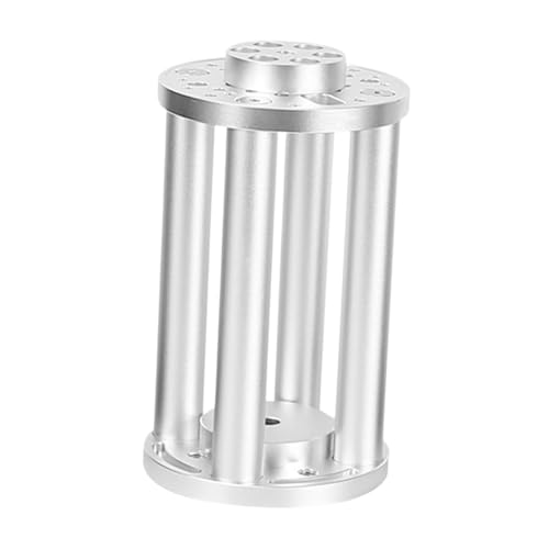 Äquatoriale Halterungs-Verlängerungssäule für EQ5-Teleskope, Metall-Ersatz-Verlängerungssäule für astronomisches Teleskop-Zubehör, 200 mm/300 mm Höhenoptionen, 200 mm, Silber Äquatoriale Halterungs-Verlängerungssäule für EQ5-Teleskope, Metall-Ersatz-Verlängerungssäule für astronomisches Teleskop-Zubehör, 200 mm/300 mm Höhenoptionen, 200 mm, Silber von pistro