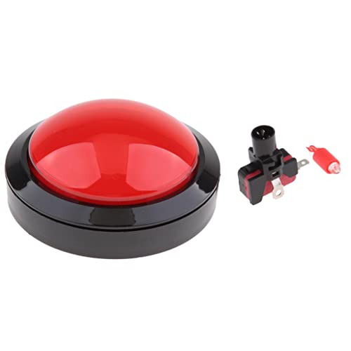 pistro - 100mm LED beleuchteter Gaming-Tastenschalter rot von pistro