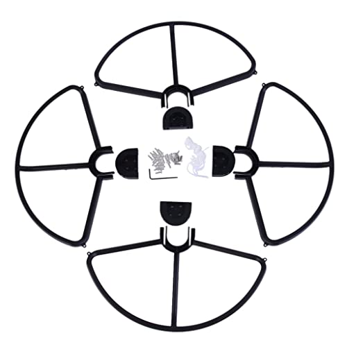 pistro Propellerschutz für DJI Phantom 3 Flugzeugschutz, Schwarz, 4 Stück von pistro