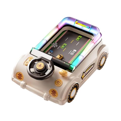 pistro Renn-Abenteuerauto Lenkrad Spielzeug Fahrsimulator mit Soundeffekten für Kinder ab 3 4 5 6 Jahren- Beige pistro Renn-Abenteuerauto Lenkrad Spielzeug Fahrsimulator mit Soundeffekten für Kinder ab 3 4 5 6 Jahren- Beige von pistro