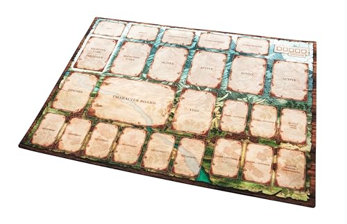 Spielmatte für Gloomaven/Frostheaven 18,5" x 13" / 47x33 cm - Gummimatte für Brettspiele von playmats.eu