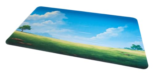 playmats.eu K071 Pokemon-Wiese 24 "x14 / 61x35,5 cm-Gummimatte für Kartenspiele, 62 cm x 35,5 cm / 24" x 14" von playmats.eu