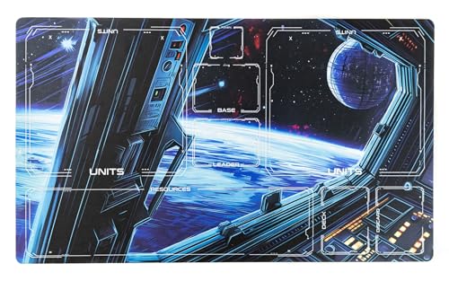 playmats.eu K085 Star Wars Unlimited für 1 Spieler-große Matte-Raumschiff-Cockpit, 24" x 14" / 61x35,5cm von PLAYMATS