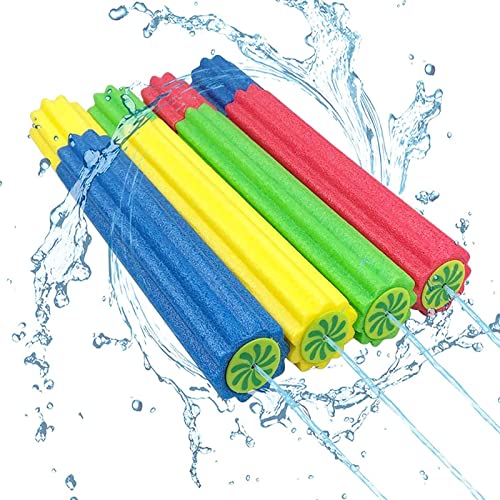 4Pcs wasserspritzpistole,wasserspritze Kinder,Wasserpistolen für Kinder, Wasserspritze Schaum,Wasserspritzpistole Strandspielzeug,Kinder Wasserpistolen Super Wasserblaster für Pool Strand Outdoor von plencell