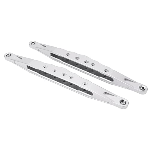 2PCS RC Aluminiumlegierung Hinterarm Unterarm für Super Baja Rey 2.0 1 6 Skala Kurz OFF Stabilität und Haltbarkeit Auto (Silber) von plplaaoo