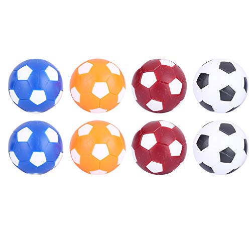 Mini bunte Tabelle Fußball Fußball Fußball Bälle ersetzen Bälle 8pcs geeignet für Kinder 36mm von plplaaoo