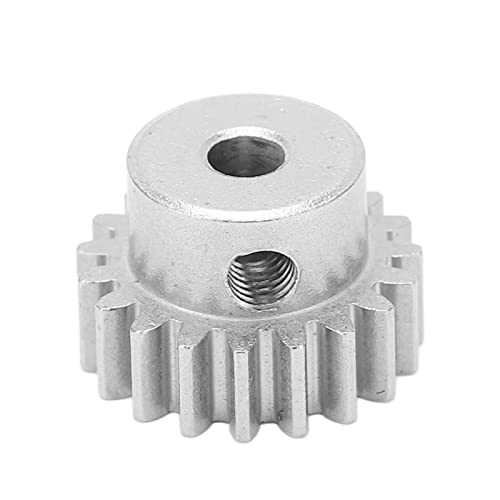 RC Motor Pinion Gear 19T Metal Steel Gear Kompatibel mit WLtoys 124016 124017 144010, verbessert die Leistung und einfache Installation von plplaaoo