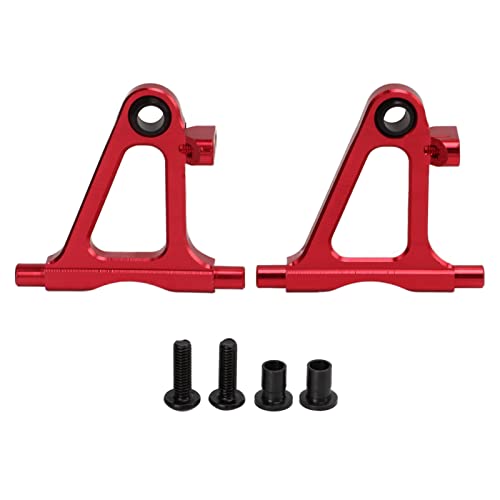 plplaaoo 1 10 RC -Auto vorne untere Schwung Arm Metall vorne untere Suspensionsarme leicht und einfach für TT02 1 10 RC -Autos zu installieren (Rot) von plplaaoo