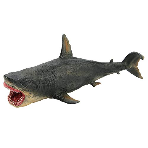 Hai-Spielzeug, das Megalodon-Spielzeug, simulierte Meerestiermodelle, realistisches Design, Hai-Ornament, PVC-Material, Simulation, Miniatur-Hai-Spielzeug, Meerestiere von plplaaoo