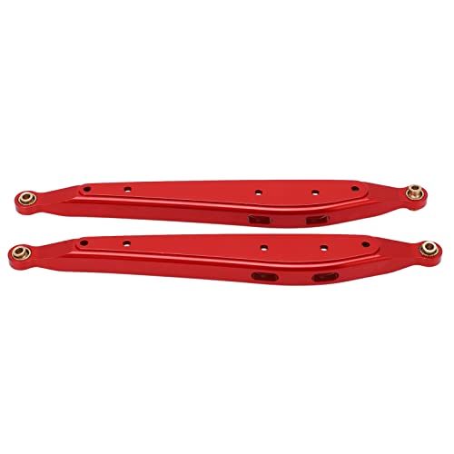 plplaaoo RC Aluminium hinten hinterhergeschaltet Arm Leichtes Aluminium Ersatzteile für axiale RBX10 1 10 Fernbedienung Car (Red) von plplaaoo