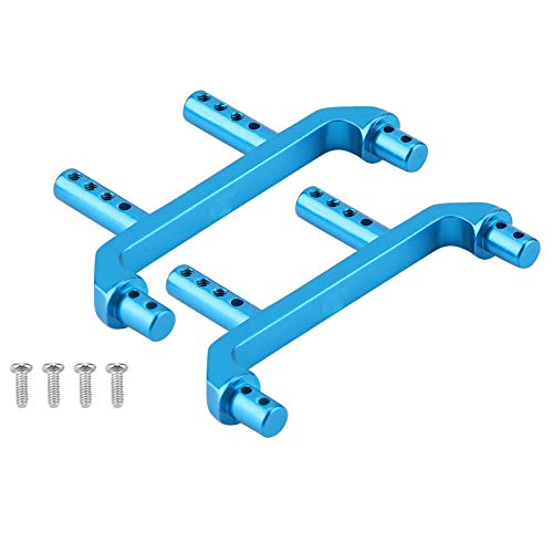 plplaaoo RC Car Shell Brackets 2 PCs Metall -Stützklammer für Wltoys A959 A979 A969 1 18 RC -LKW einfach zu verwenden (Blau) von plplaaoo