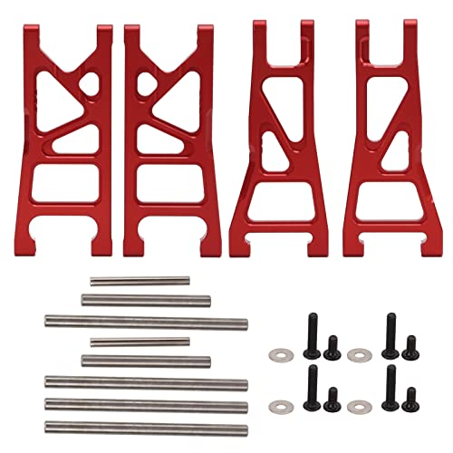 plplaaoo RC Swing Arm Kit High Performance Aluminiumlegierung vorderer Rückhängelarm für arrma Typhon bigrock 1/10 RC Fahrzeug (Rot) von plplaaoo