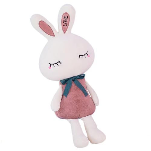 plsyyuw Hase Plüschtier,Kaninchen Stofftier, Kinder Kuscheltiere Plüsch Hasenpuppen, Weiche, realistische Kaninchen, niedliche Kissendekoration, Stofftierpuppen für und Mädchen von plsyyuw