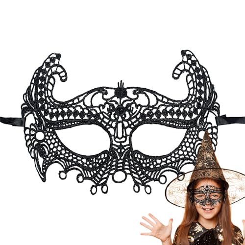 plsyyuw Spitzen-Maskerade-Maske, Spitzen-Augenmaske | Elegante Karnevals-Augenmaske mit Augenbinde,Festivals Dekoration Zubehör Tierförmige Maskerade Augenmaske für Party Cosplay von plsyyuw