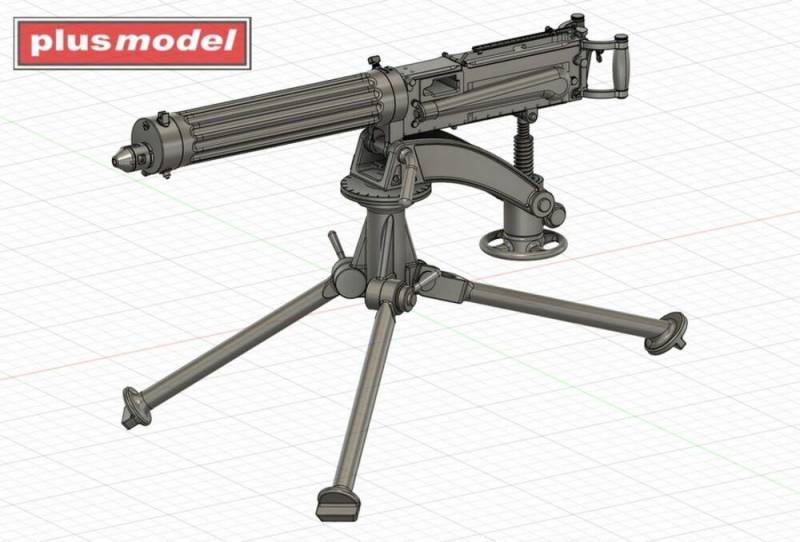 Machine gun Vickers - Pattern A von plusmodel