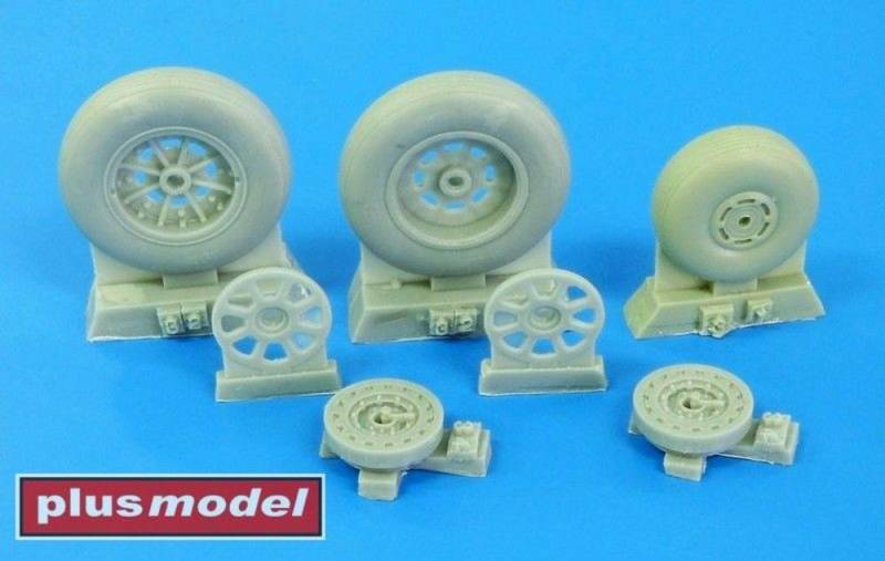 Mig-15 - Wheels von plusmodel