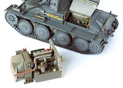 PzKpfw. 38 (t) Motor von plusmodel